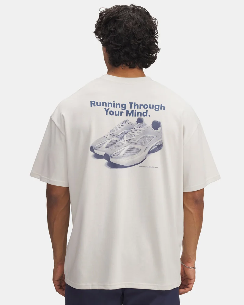 UNDER ARMOUR Men's Running Shoe Heavyweight T-Shirt